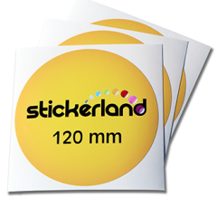 Klistermærker runde 