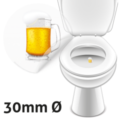 Toiletklistermærker - Fadøl