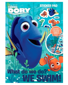 Finding Dory klistermærkebog - Find nemo stickers