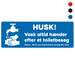Vask altid hænder