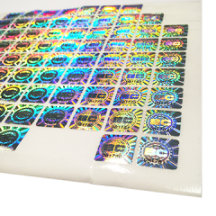 Æggeskals hologram klistermærker