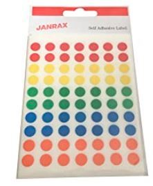 runde selvklæbende labels