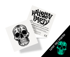 Selvlysende tatoveringer midlertidige