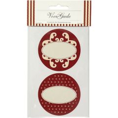 Runde klistermærker 65mm 